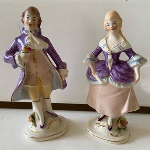 Vintage Coventry Set of Two Porcelain Figurines 5064A and 5065A